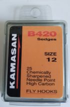 KAMASAN B420 FLY HOOKS SIZE 12